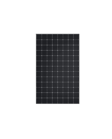 SUNPOWER MAXEON MAX3 400W paneel met zwart frame en witte achtergrond - 1690 x 1046 x 40 mm